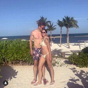 Suboo white string bikini